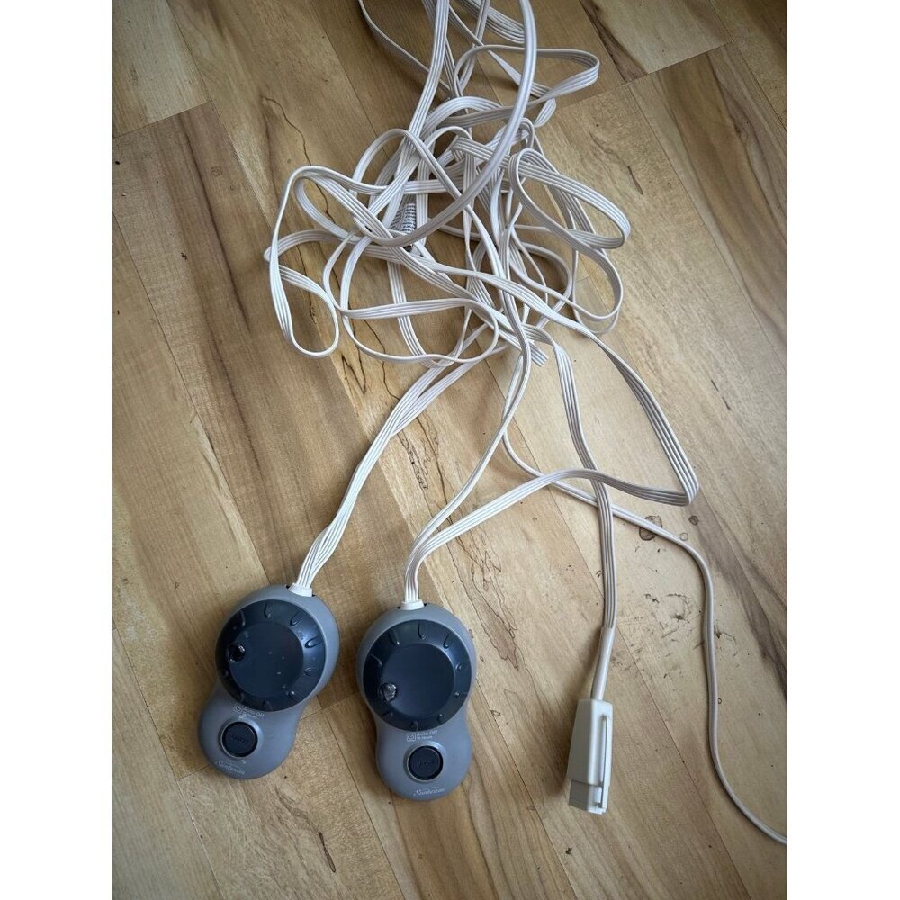 Sunbeam Dual Heating Pad Controllers – Auto-Off 10 Hr